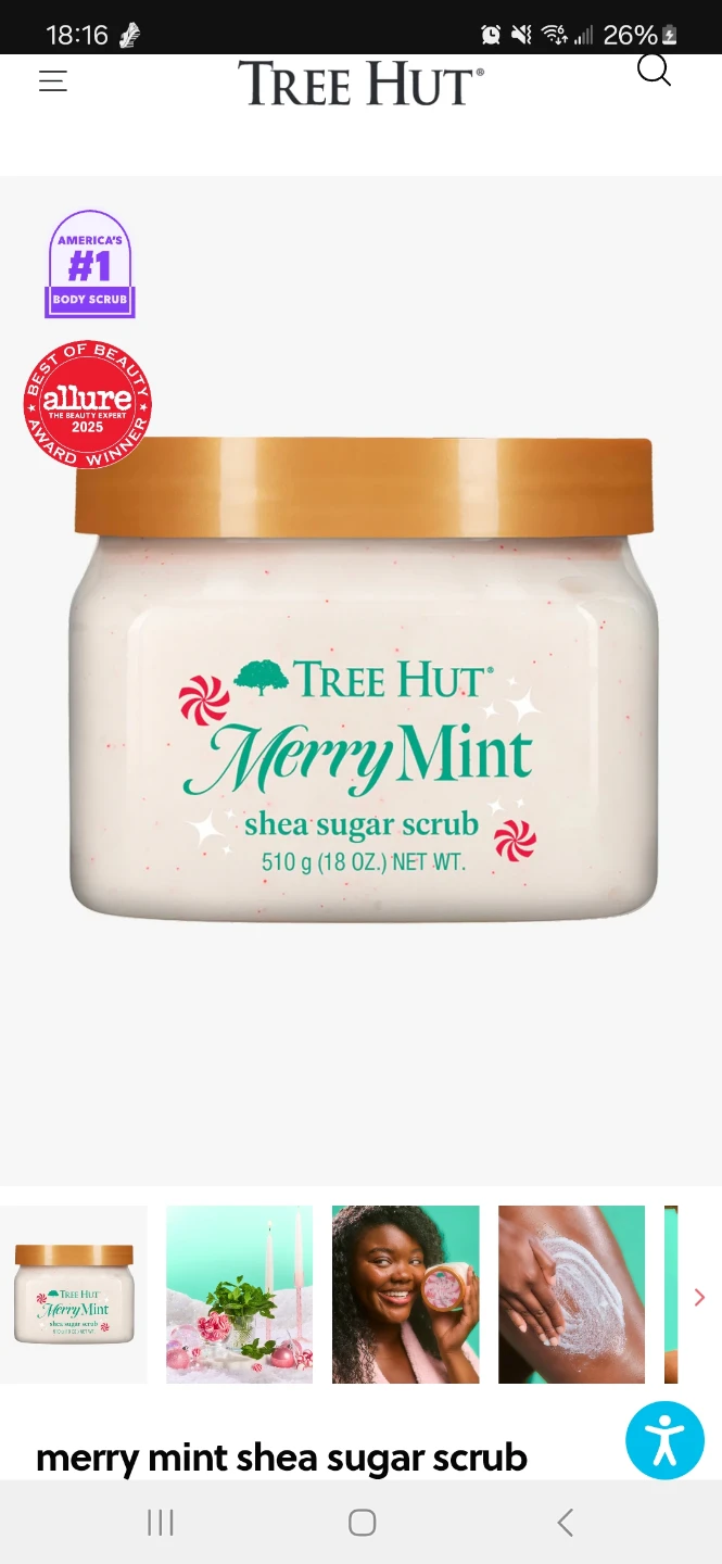 Tree Hut Vanilla, Cotton Candy, Merry Mint, Mistletoe Scrubs - photo 4
