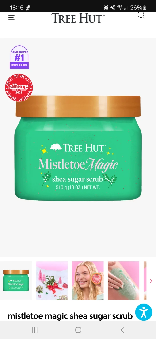 Tree Hut Vanilla, Cotton Candy, Merry Mint, Mistletoe Scrubs - photo 5