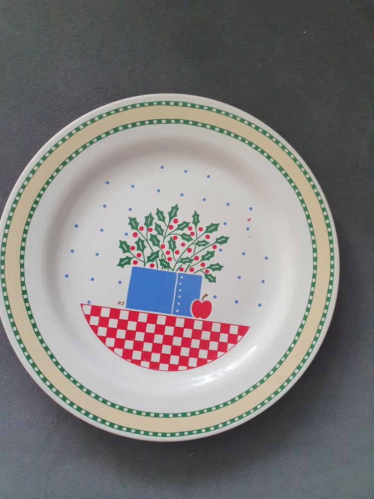 Vintage RJ Christmas Plates (Set of 3) - photo 3