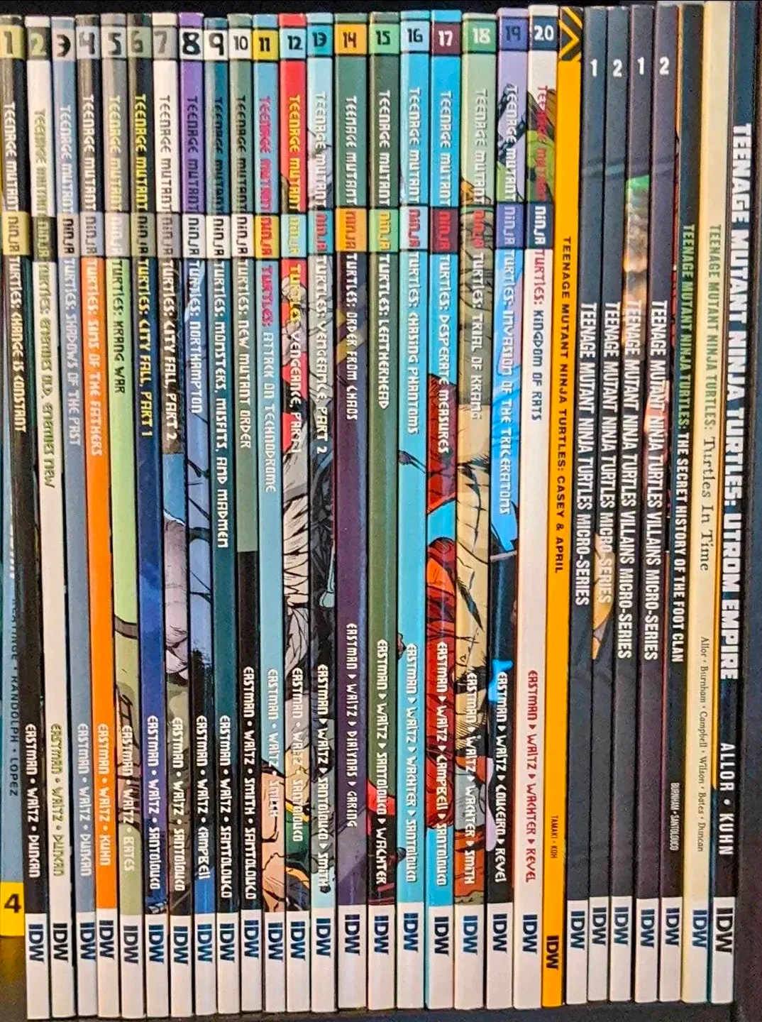 (28 TPBs) Teenage Mutant Ninja Turtles Graphic Novel Collection