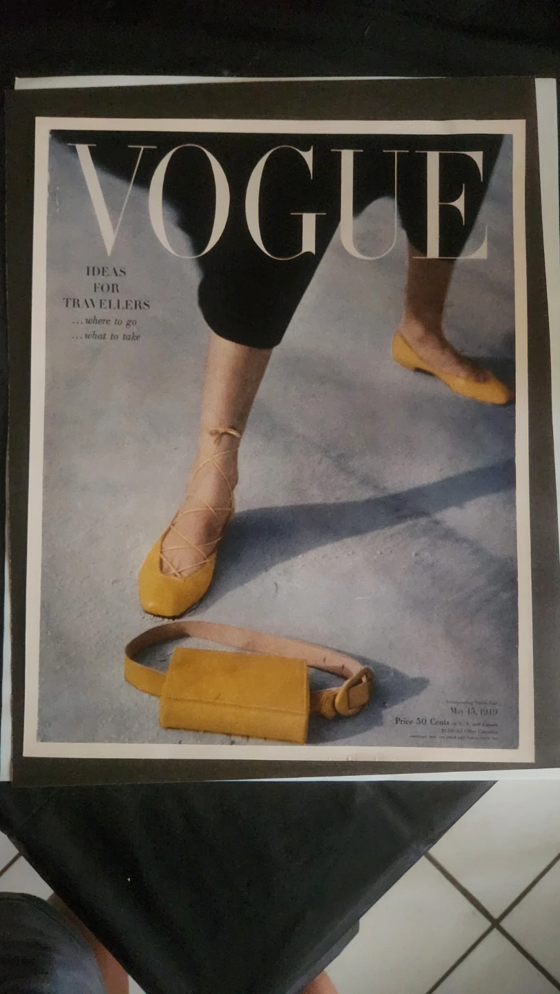 Vogue Print Cover - May 13, 1949 - photo 2