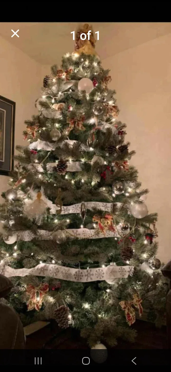 Christmas Tree with Ornaments