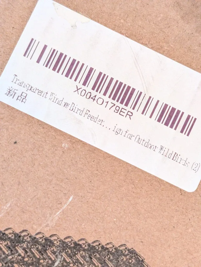 Window Bird Feeder -  Brand New in Box! #Cleanout image indicator(3)