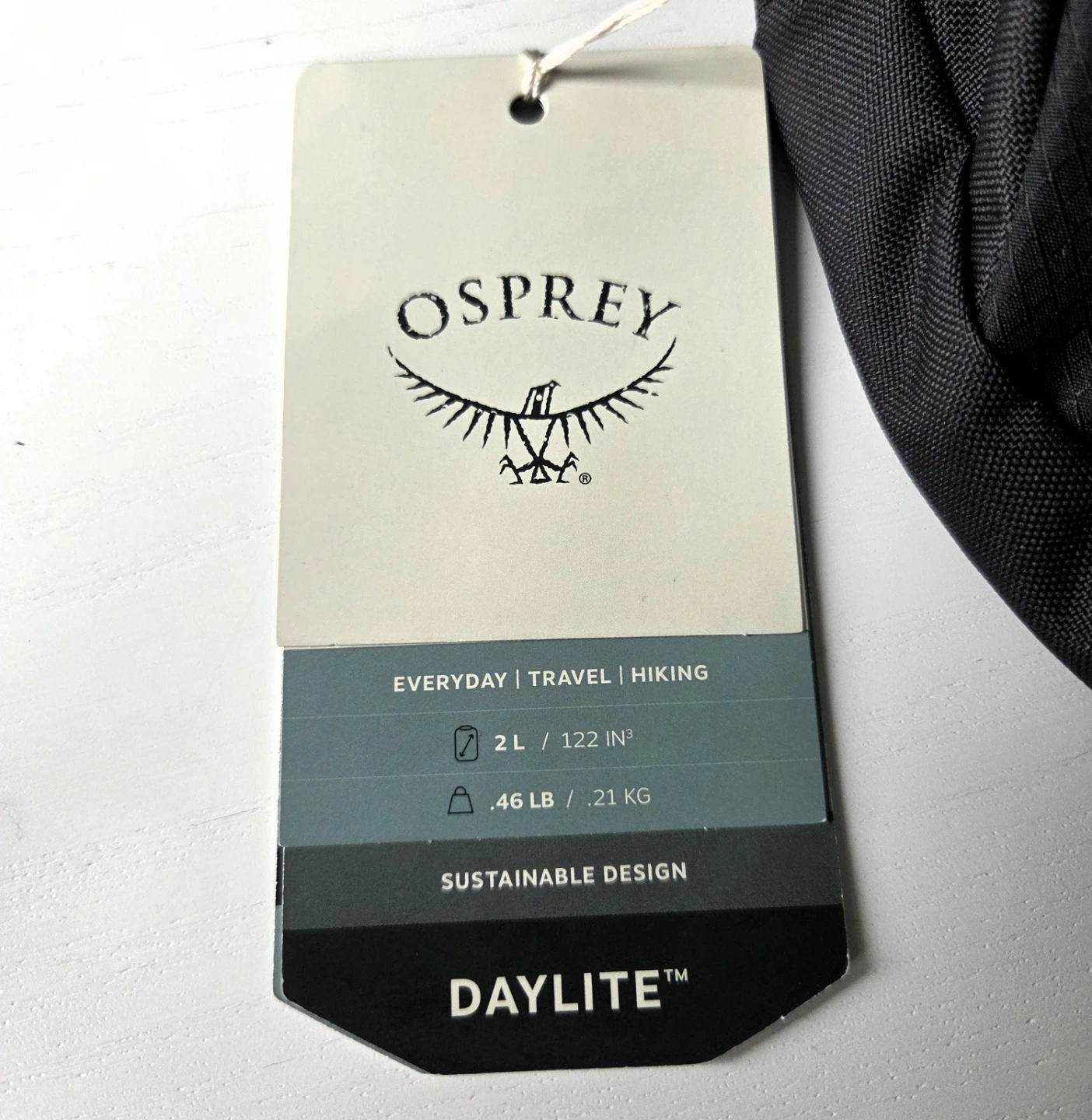 Brand New Osprey Daylite Waist Pack Hip Bag - Black 2L - photo 5