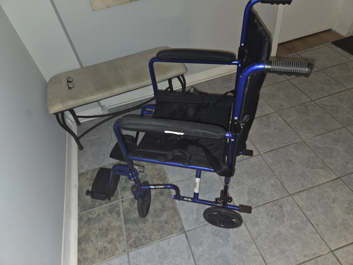 Blue Drive Medical Lightweight Wheelchair - photo 4