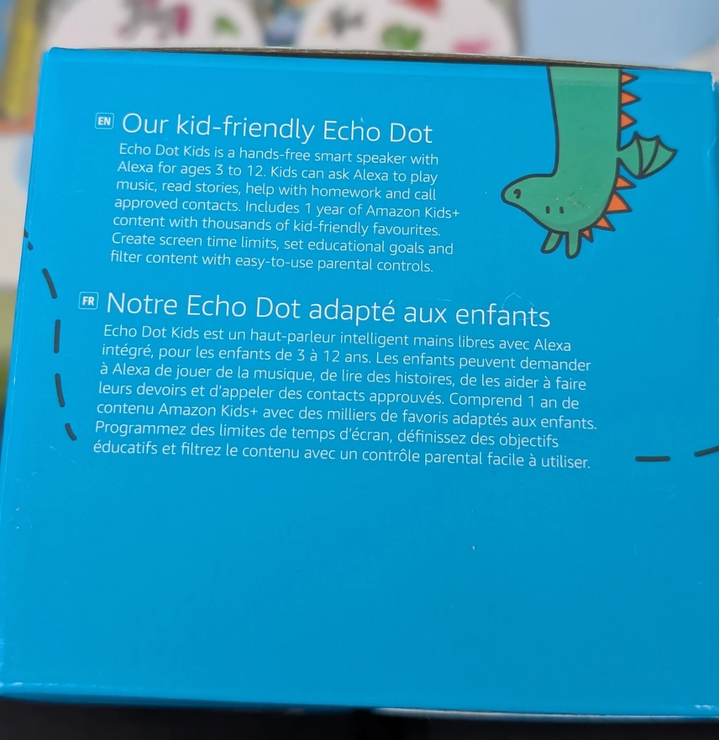 Unopened Echo Dot for Kids - photo 2