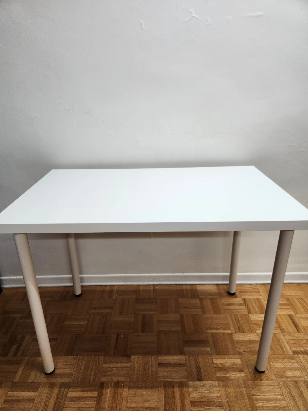 IKEA White Plastic Chair & Table