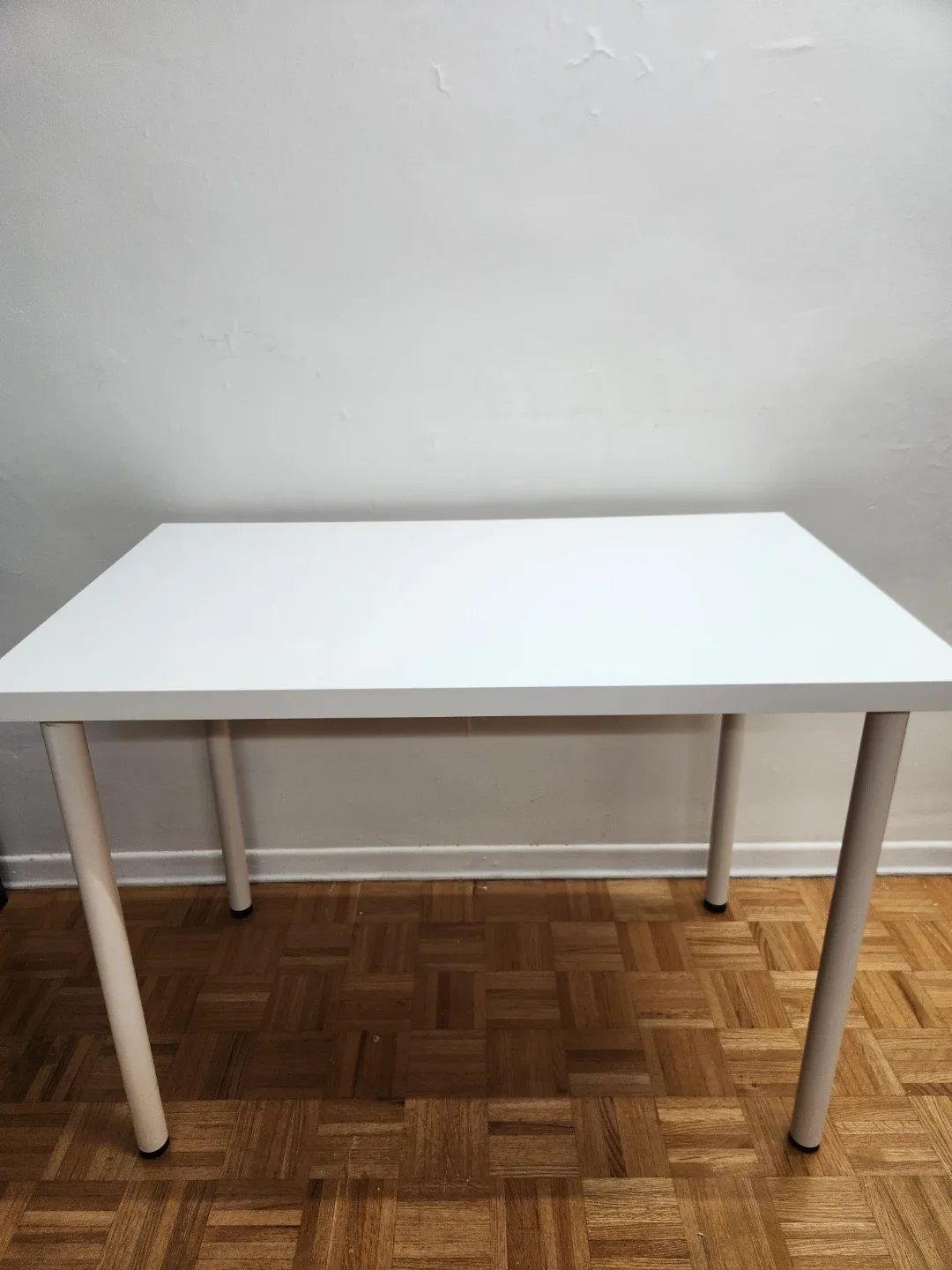 IKEA White Plastic Chair & Table