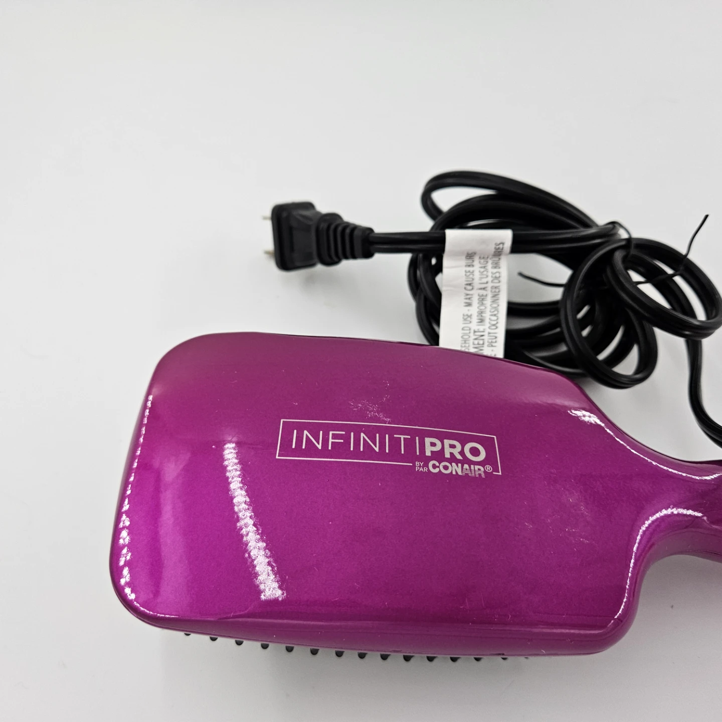 INFINITIPRO by Conair Diamond-Infused Smoothing Paddle Hot Brush - photo 2