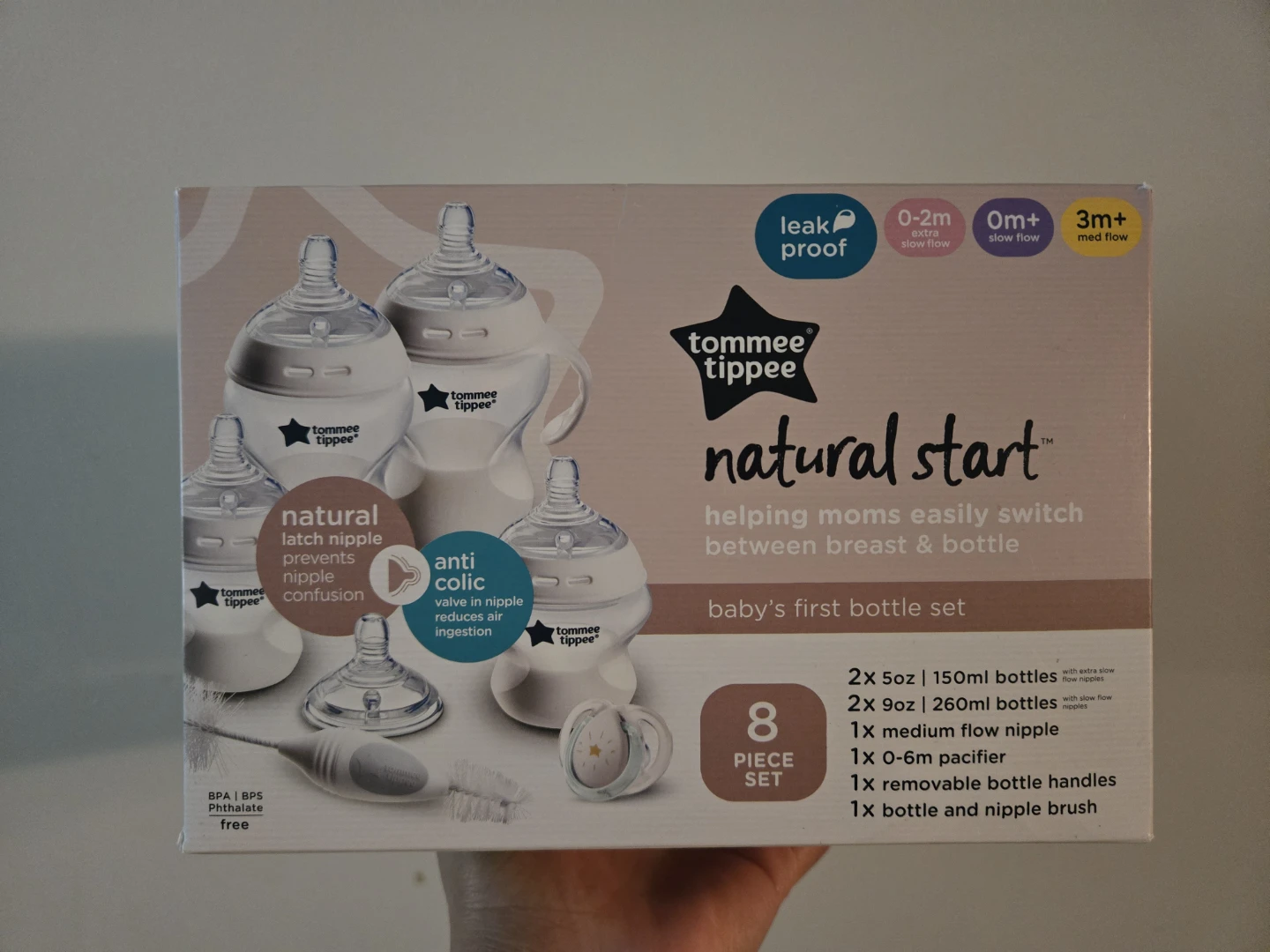 NEVER OPENED: Tommee Tippee Natural Start Baby Bottle Set - New