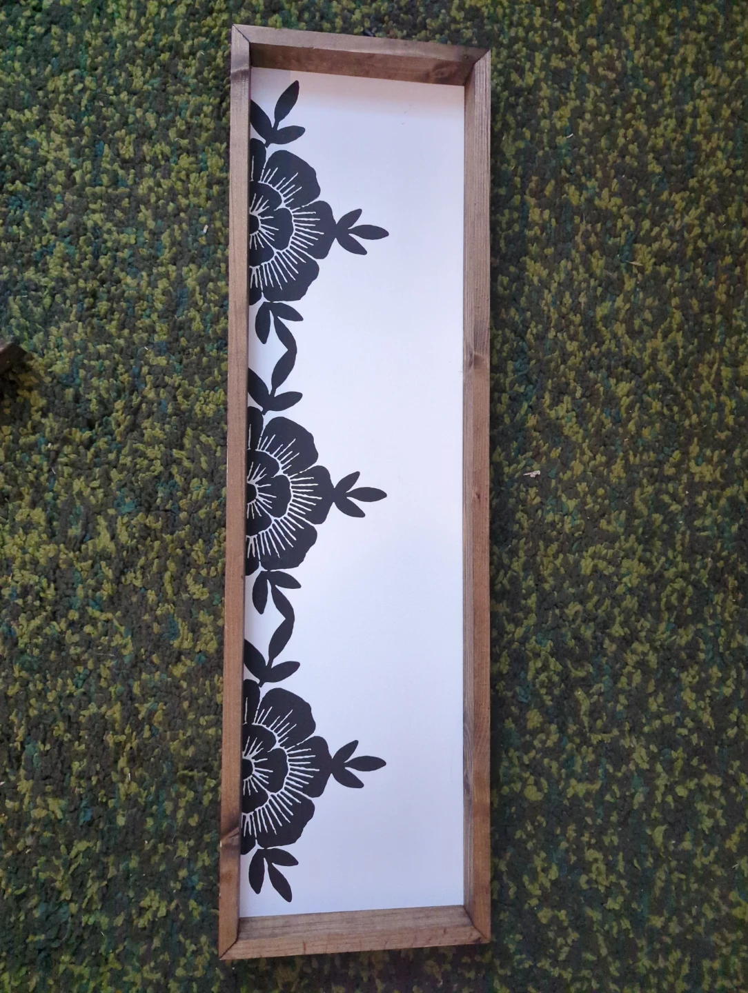 Wooden Framed Floral Wall Art - photo 4