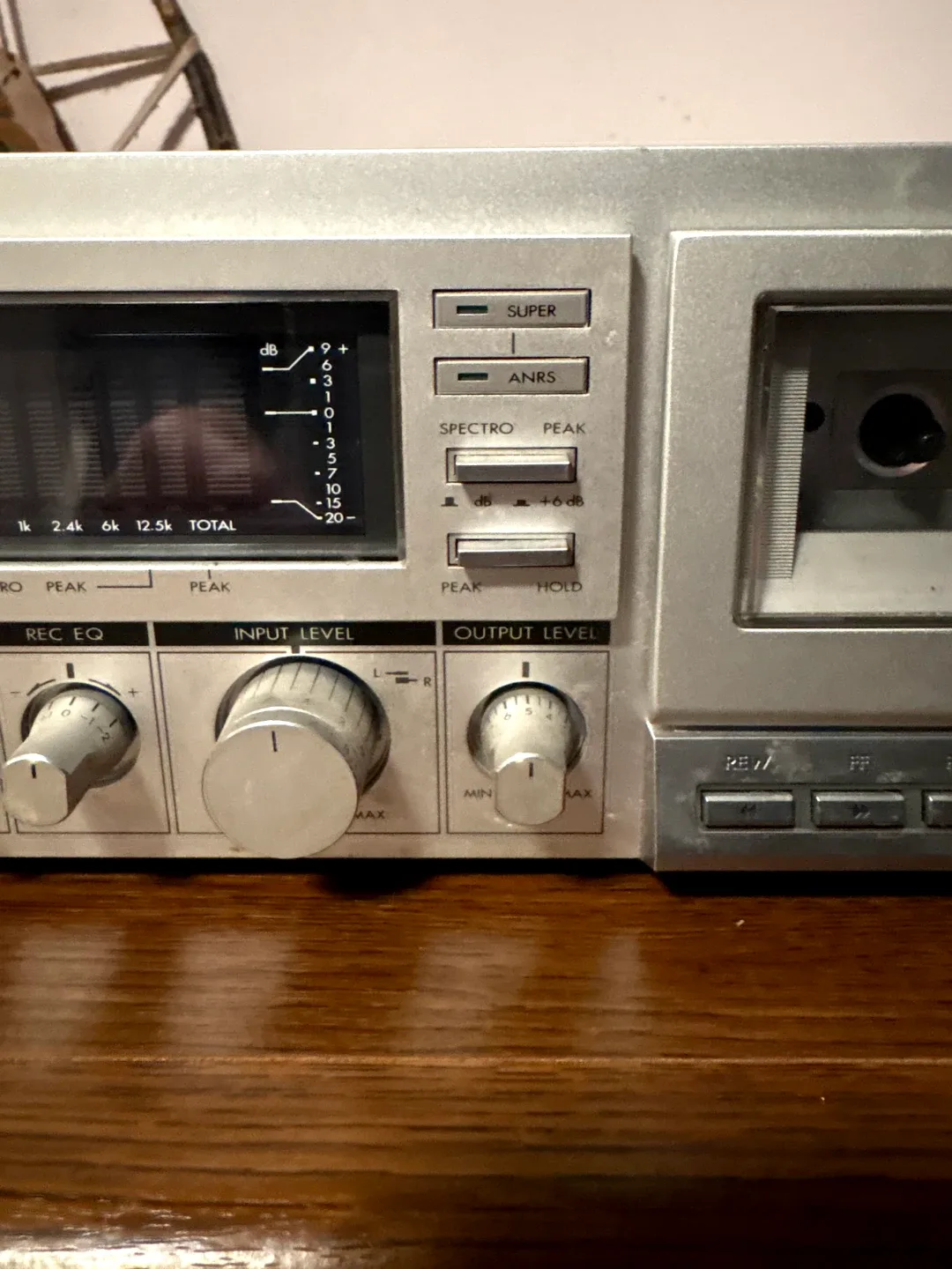 Vintage JVC KD-A7 Single Cassette Deck image indicator(9)