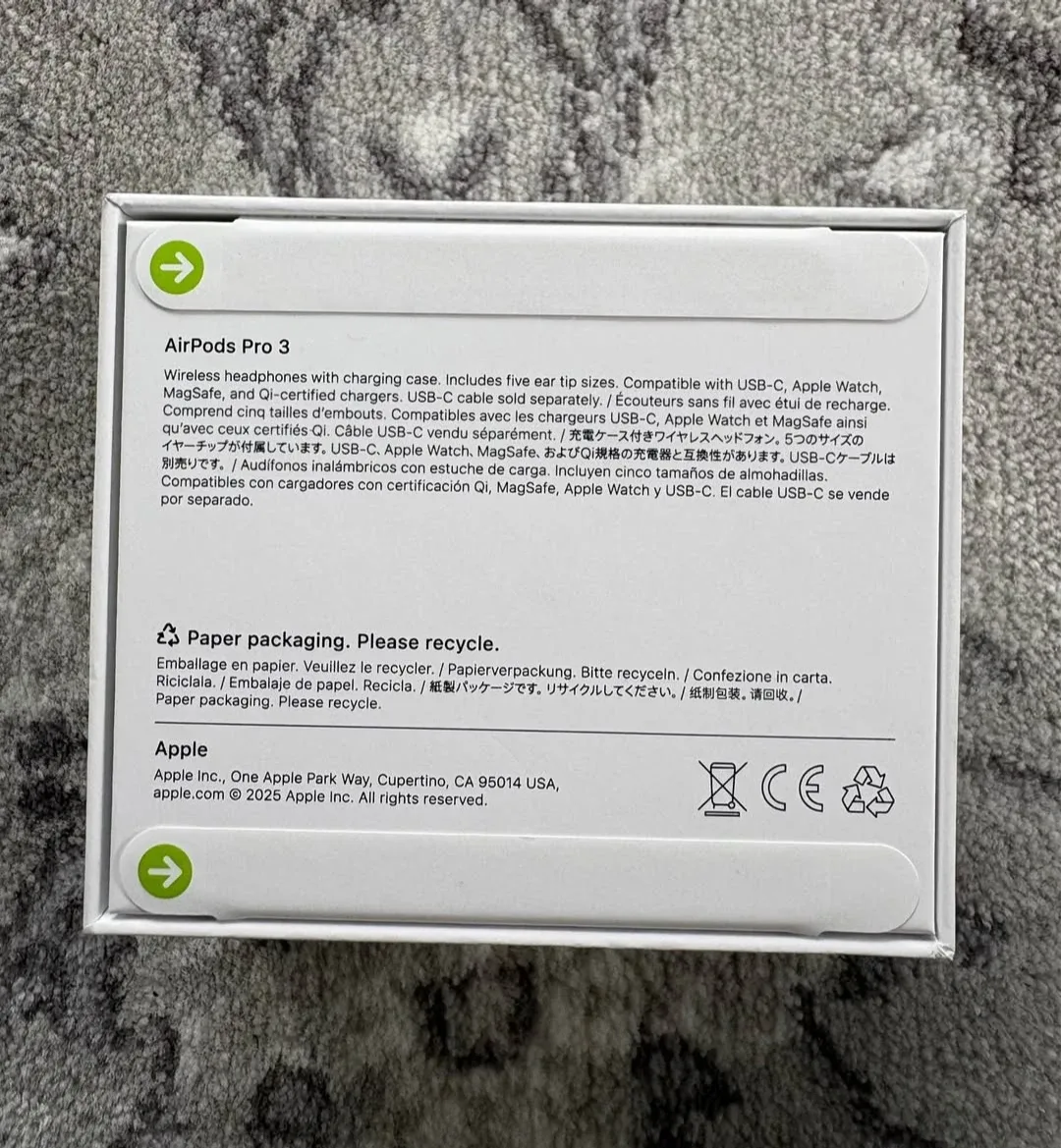 New Apple AirPods Pro 3rd Generation image indicator(2)