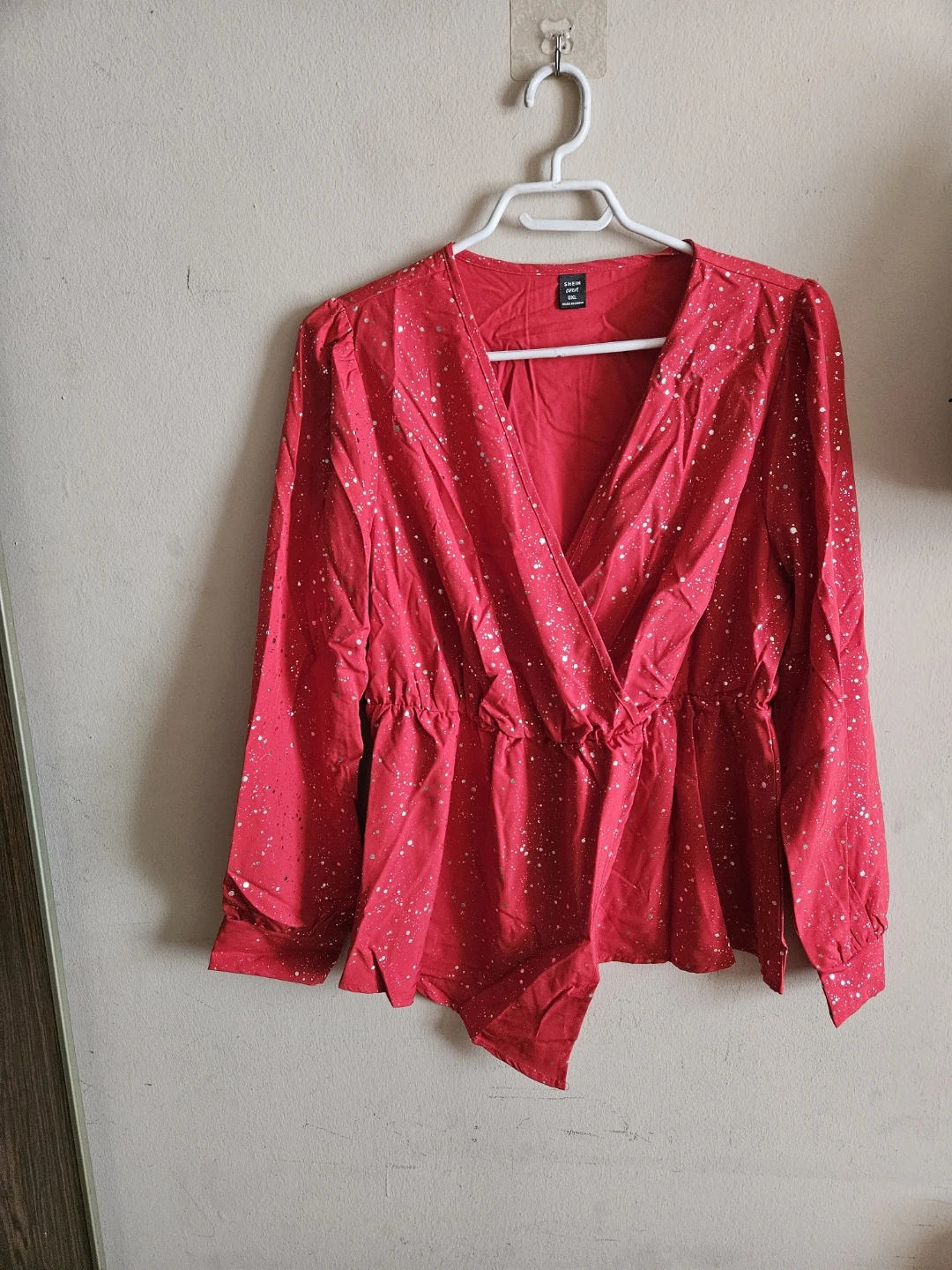 Womens Red Blouse - Size XL - photo 2