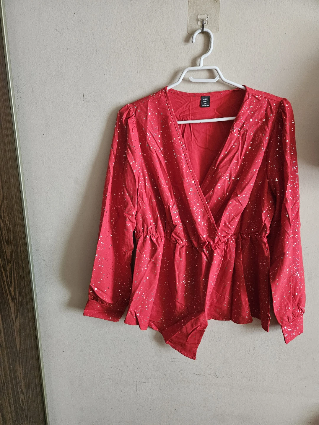 Womens Red Blouse - Size XL - photo 3