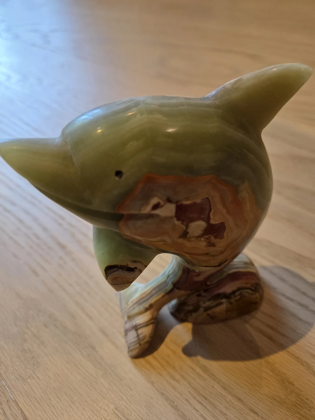 Onyx Dolphin Figurine - photo 2