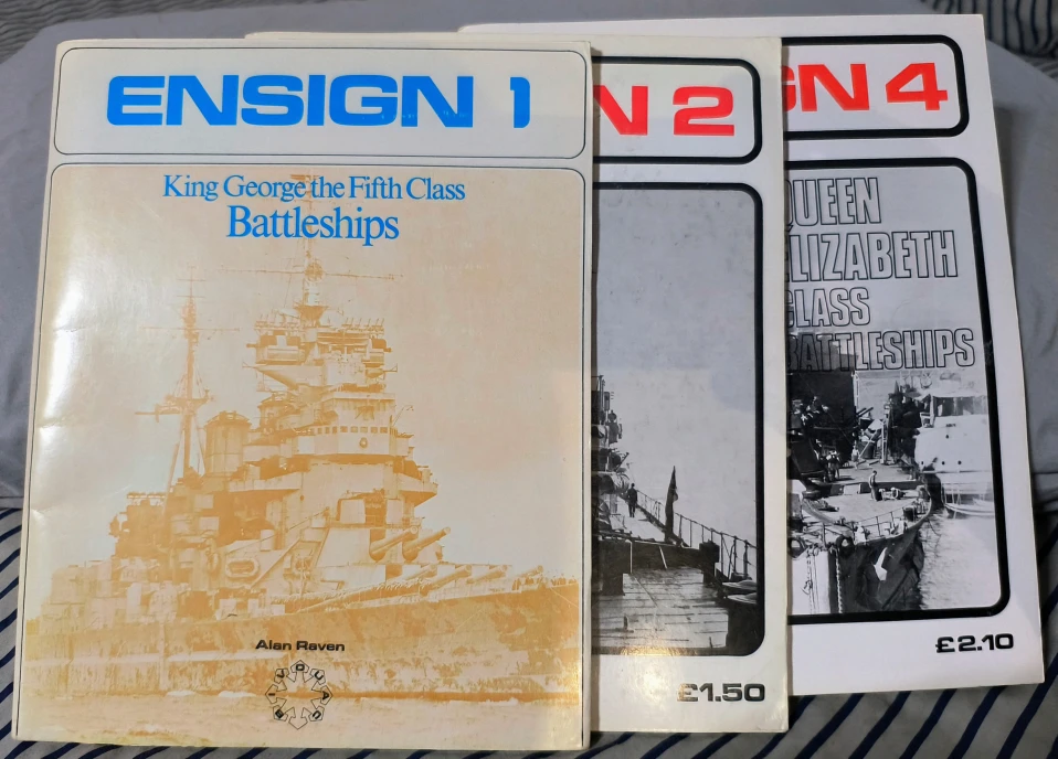 Ensign Series Books on Warships