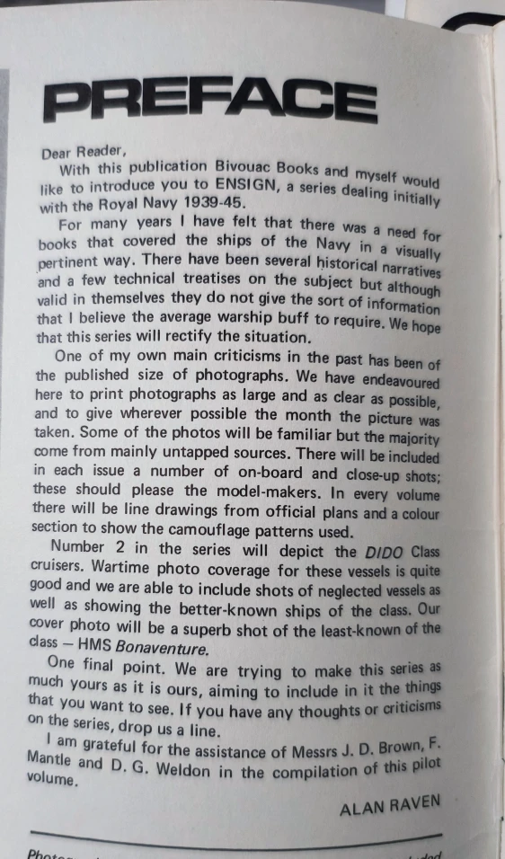 Ensign Series Books on Warships - photo 2