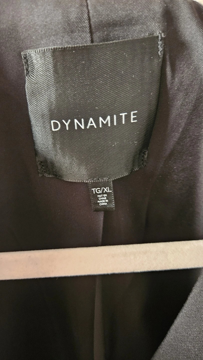 Dynamite Fitted Black Blazer - Size XL - photo 3