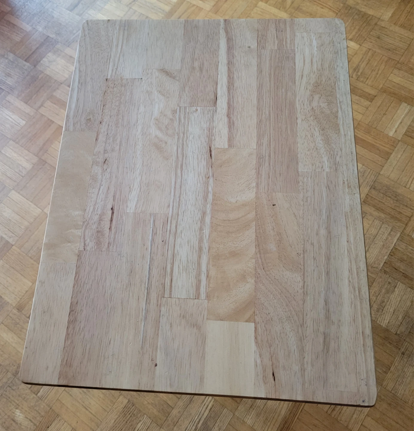 Foldable solid wood TRAY TABLE - photo 2