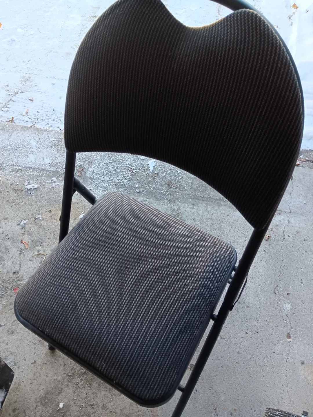 Folding Chair - Brown Pattern #cleanout