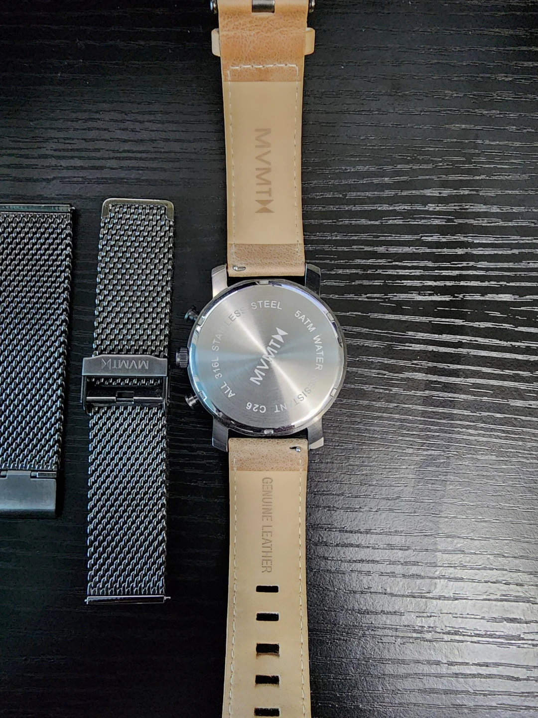 MVMT Chrono Gunmetal Sandstone Watch - photo 3