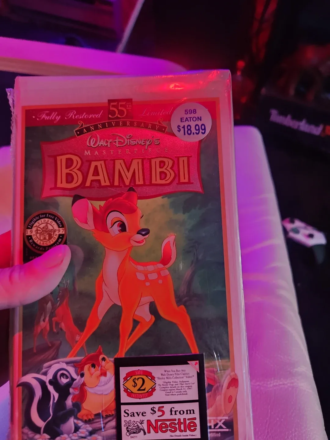Walt Disney's Bambi Masterpiece VHS