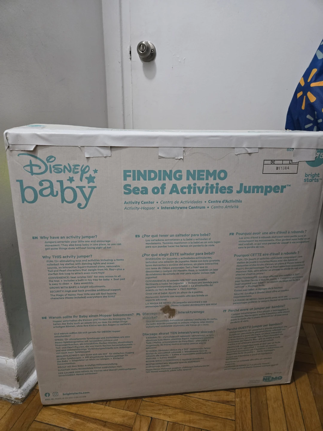 Disney Baby Finding Nemo Sea of Activities Jumper