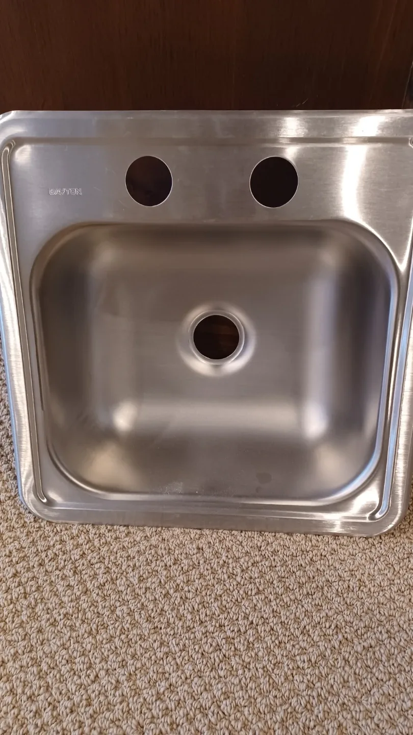 Dayton Single Bowl Drop-in Stainless Steel Sink