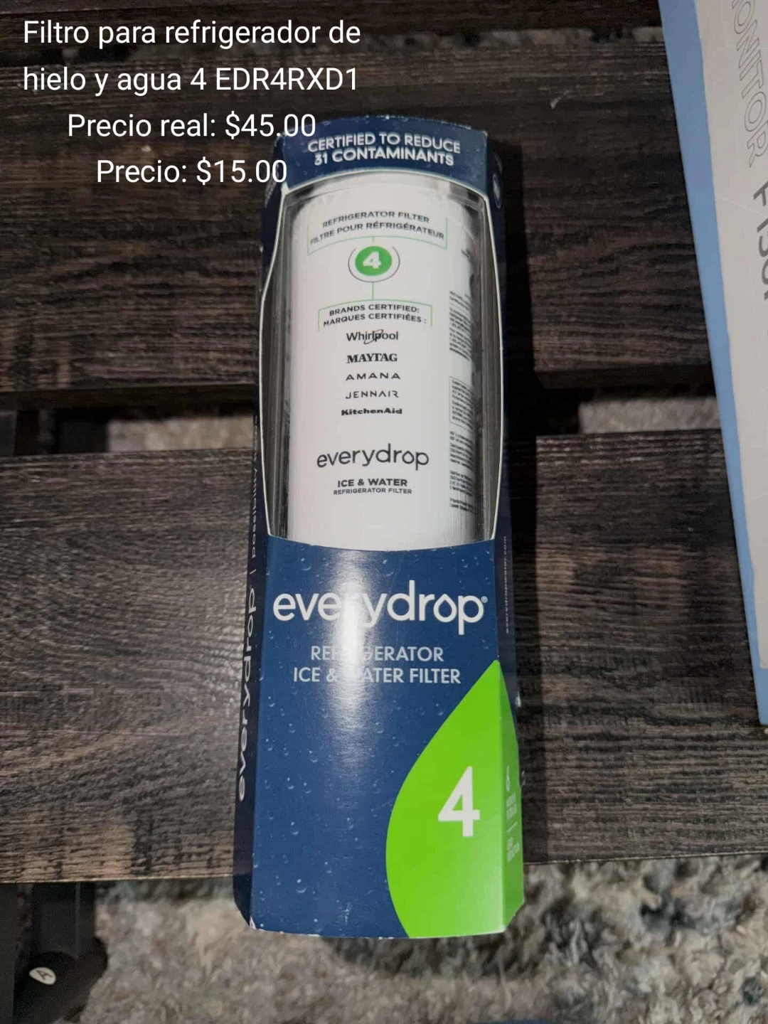 Everydrop 4 EDR4RXD1 Ice & Water Refrigerator Filter