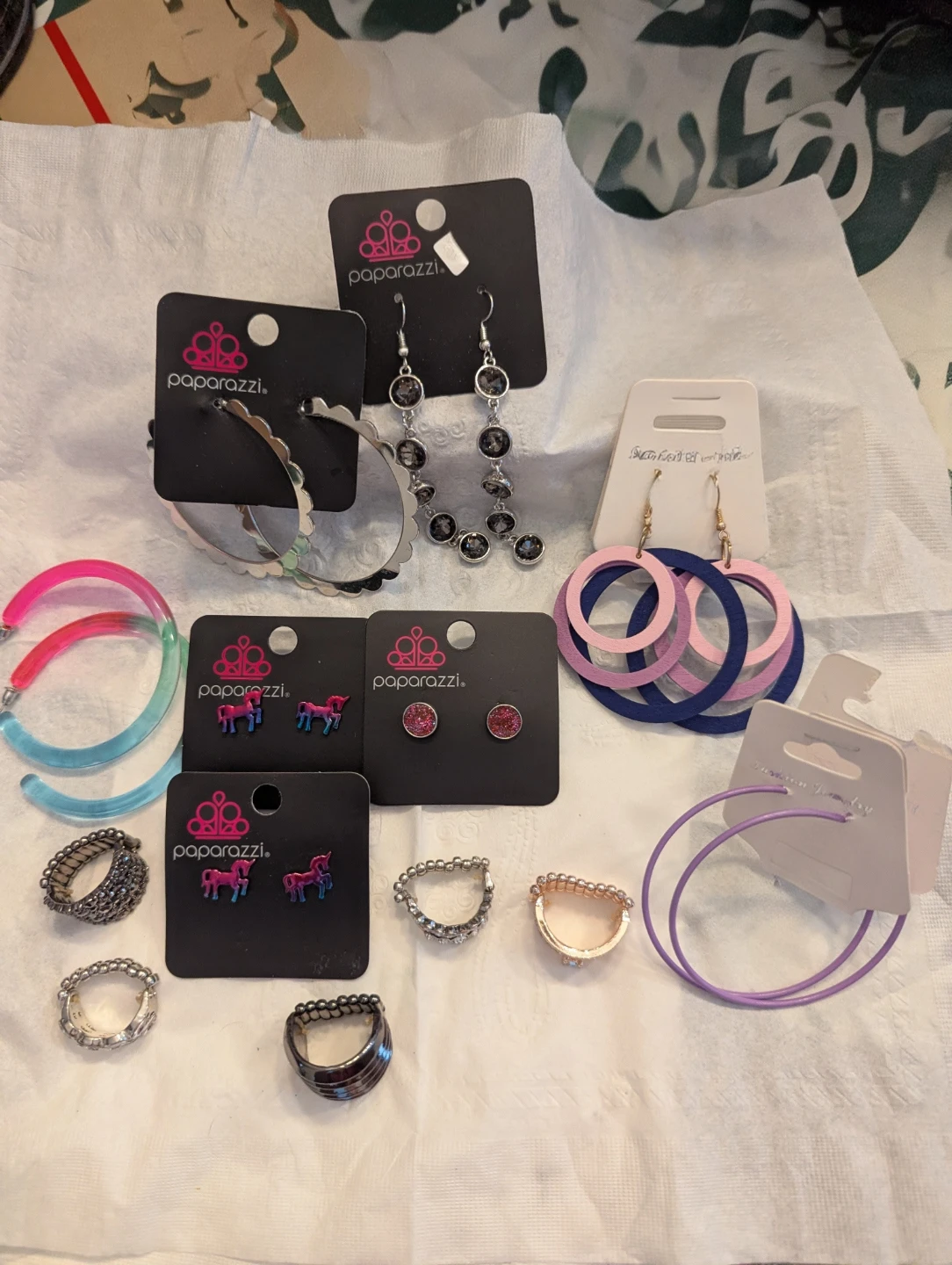 Paparazzi Jewelry Rings and Earrings