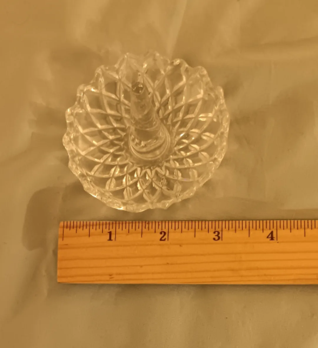 #CLEANOUT Crystal Ring Holder Dish