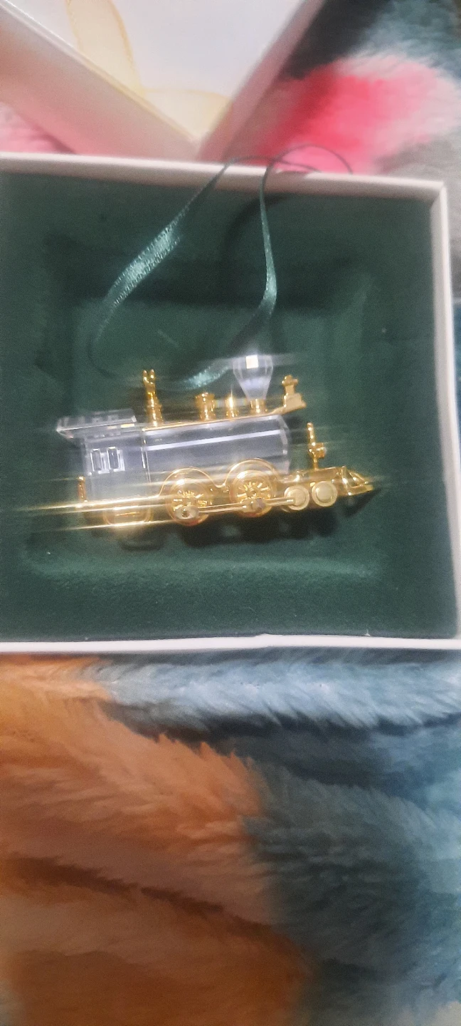 Swarovski Christmas Train Ornament - New in Box! - photo 3