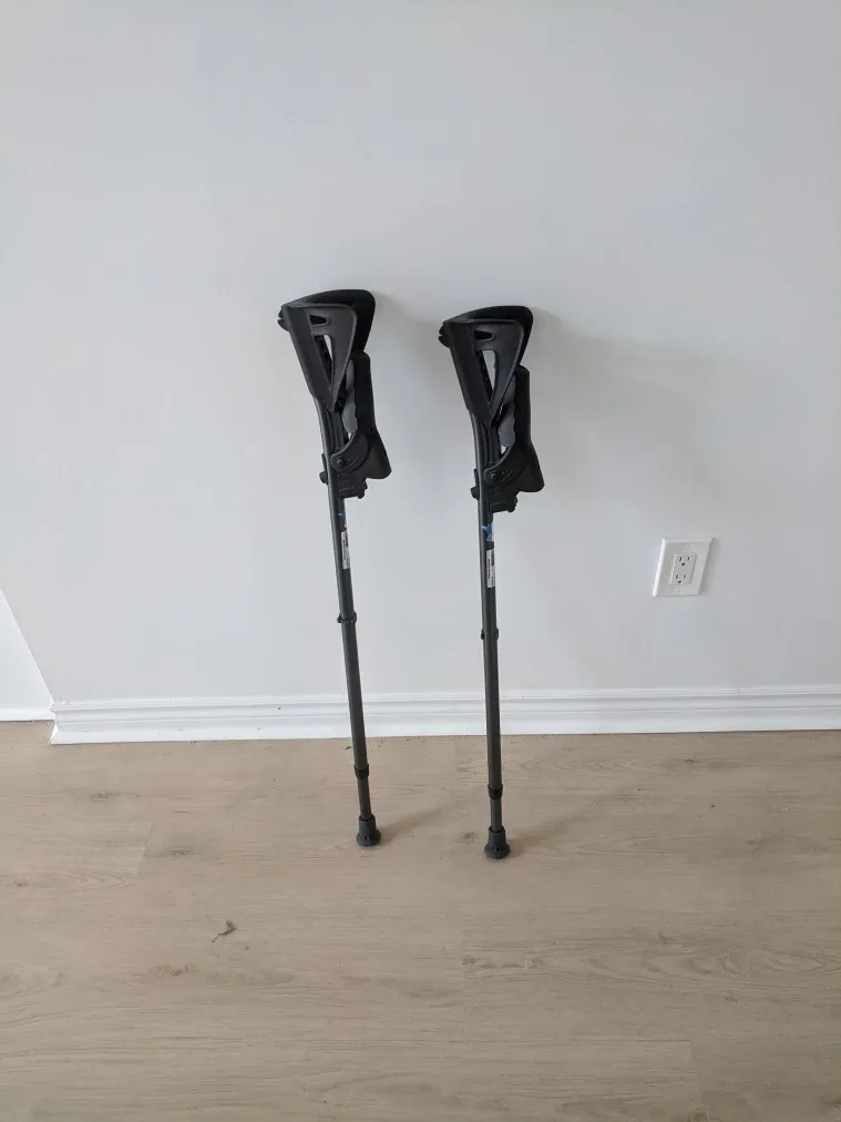 Forearm Crutches - Adjustable image indicator(2)