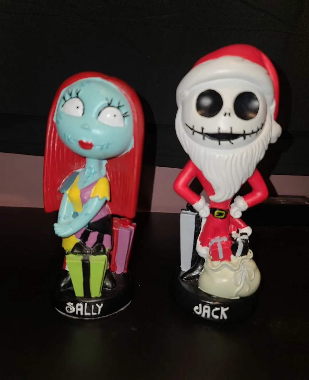 New sally and jack figures