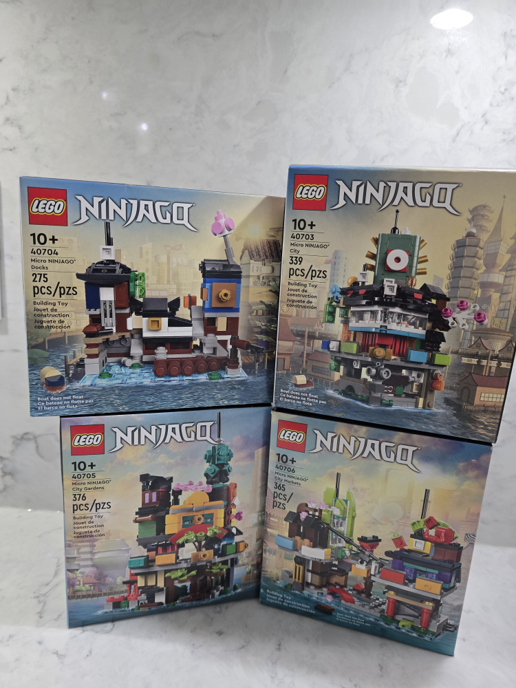 LEGO Ninjago Micro Ninjago City Sets - New!