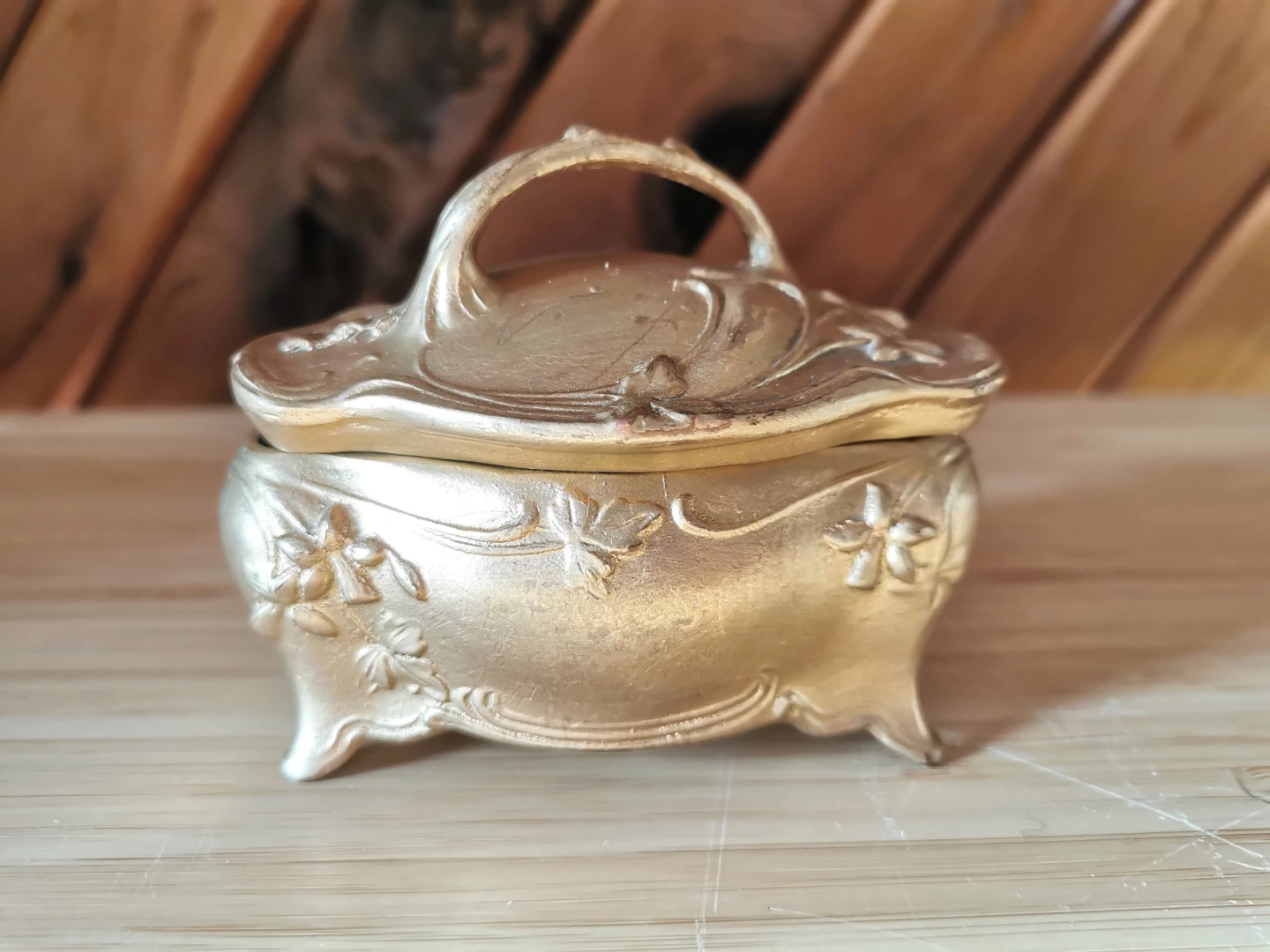Antique Art Nouveau Jewelry Box