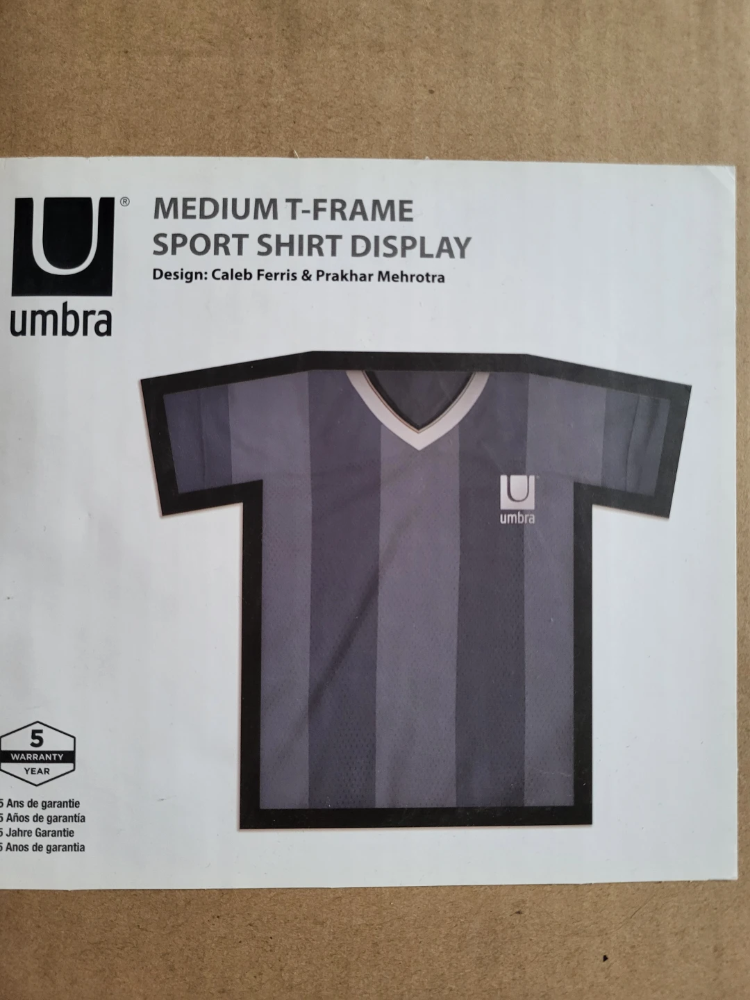 Umbra Medium T-Frame Sport Shirt Display