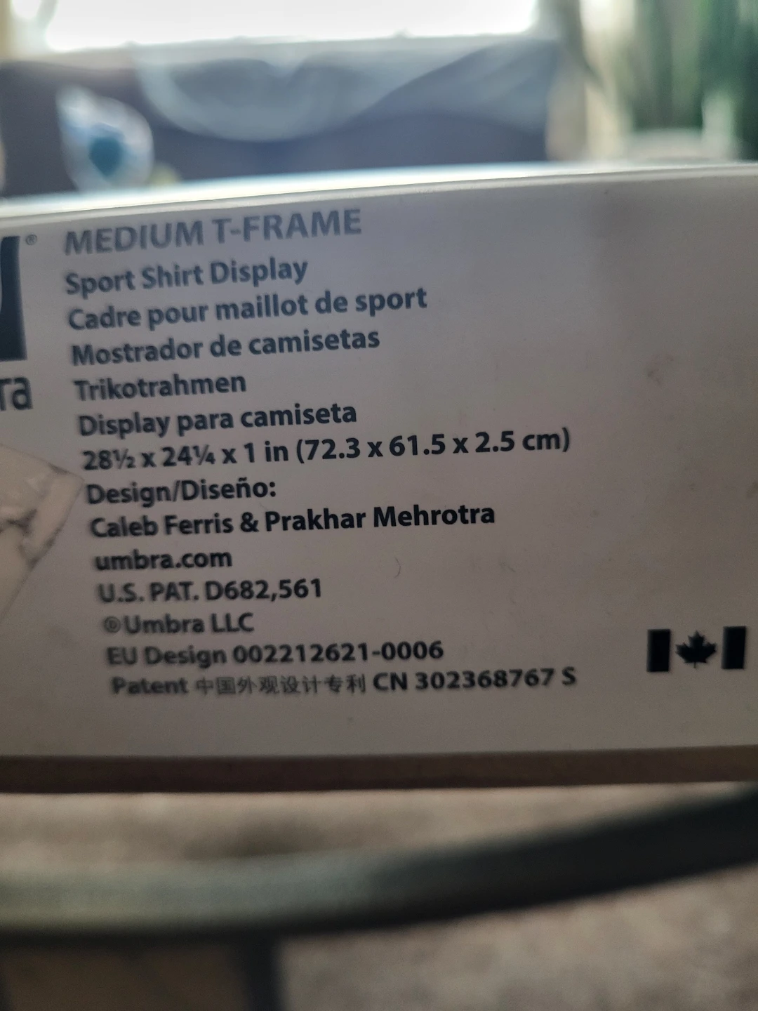 Umbra Medium T-Frame Sport Shirt Display - photo 2