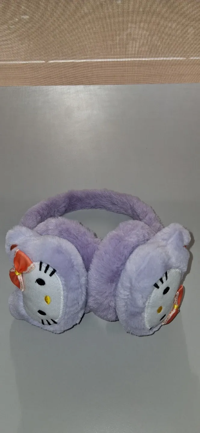 Cozy, Super - Soft Purple Hello Kitty Earmuffs