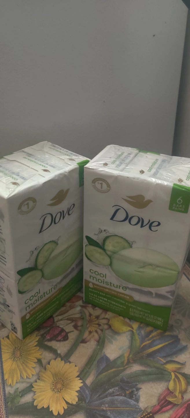 Dove Cool Moisture Beauty Bar, 6-Packx2 - photo 5