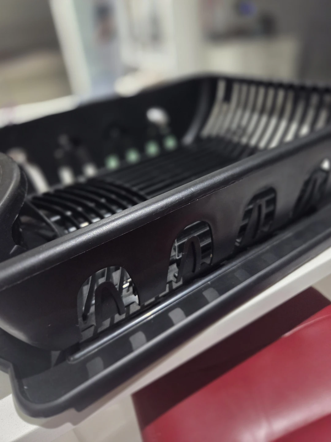 Black Dish Drying Rack