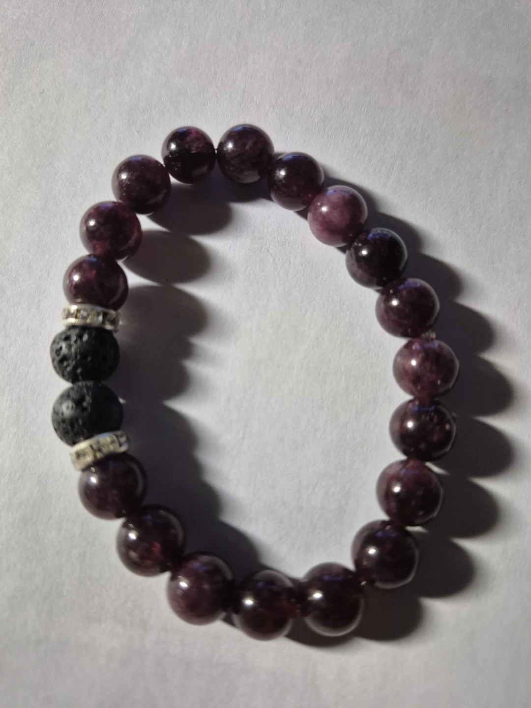 Beaded Bracelet - Purple