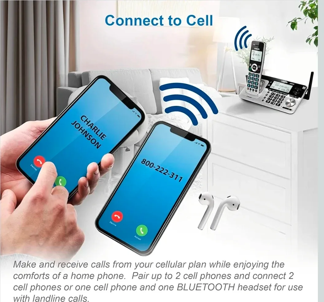 VTech Cordless Phone System image indicator(4)