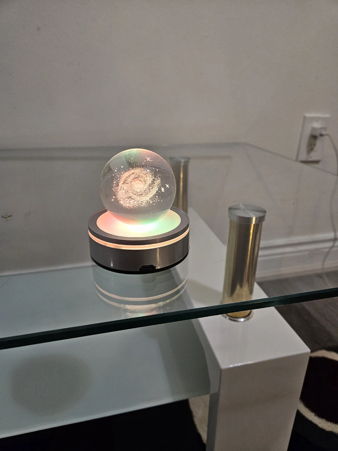 Galaxy Crystal Ball Night Light - photo 2