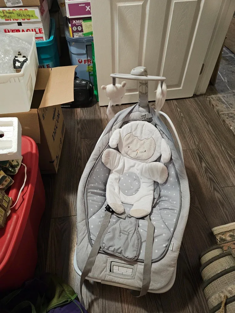 Ingenuity Rocking Seat - Cuddle Lamb, 0-2.5 Years