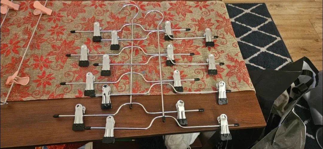 3 Hangers with Clips