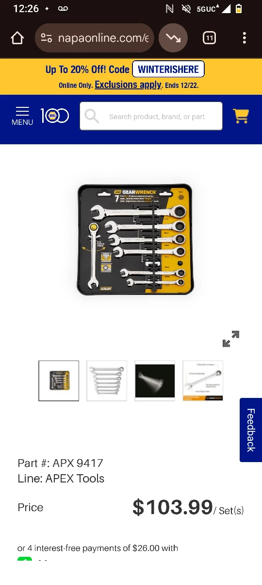 New GEARWRENCH SET Never Used! - photo 5