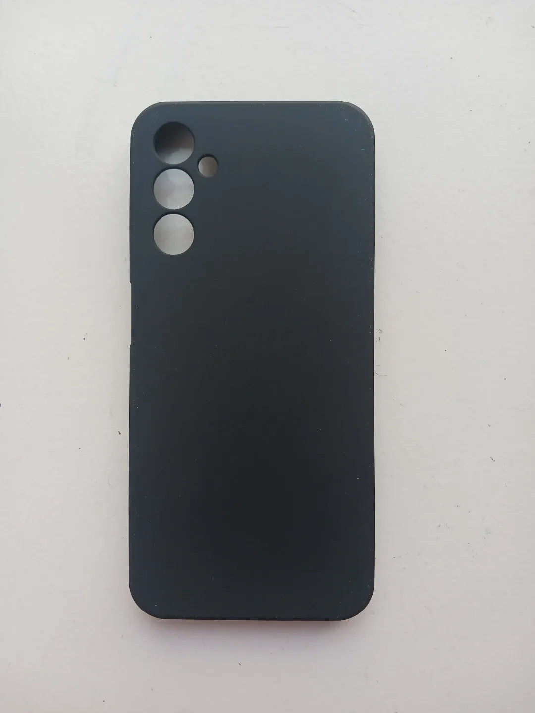 Luxury Dark Grey Samsung Galaxy A14 5G Black Phone Case