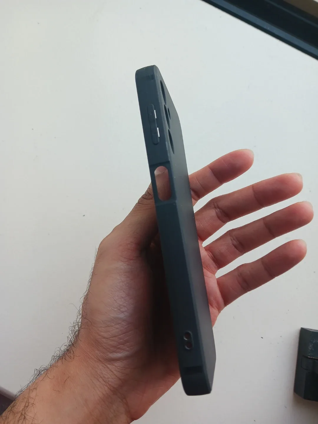 Luxury Dark Grey Samsung Galaxy A14 5G Black Phone Case image indicator(3)